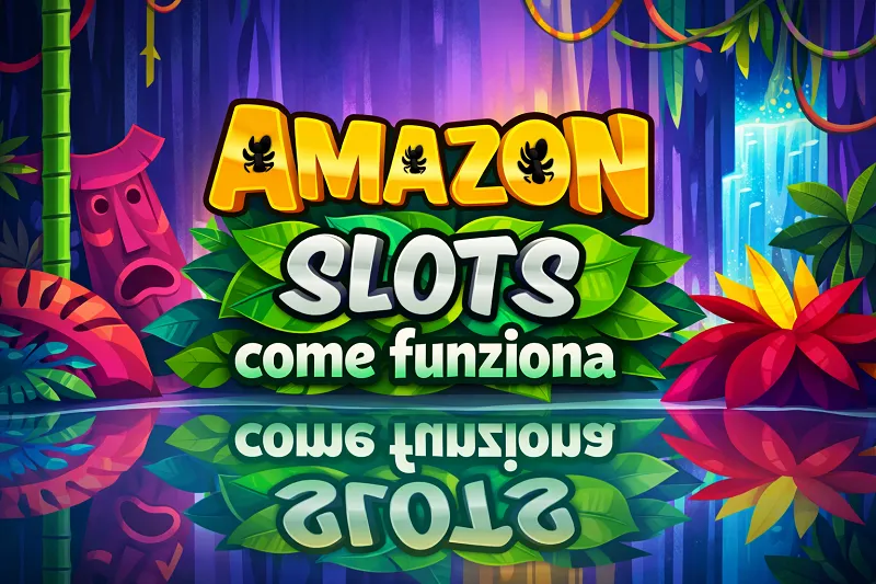 Come funziona Amazon Slots Casino: registrazione, deposito e giochi online